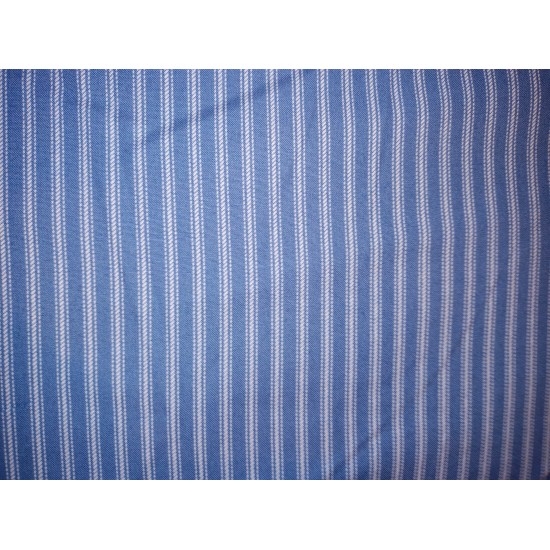 Foulards Printemps-été : bleu/gris ligné blanc